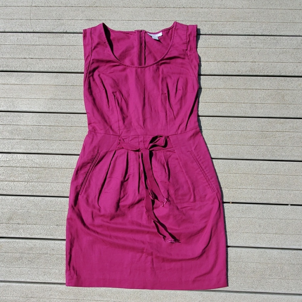 Loft Cotton Linen Dress